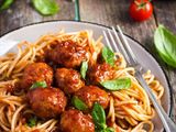 Spaghetti Aux Boulettes de Bœuf