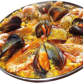 Paella De Mariscos (Para 2 Personas)