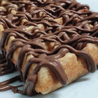 Gofre Con Nutella