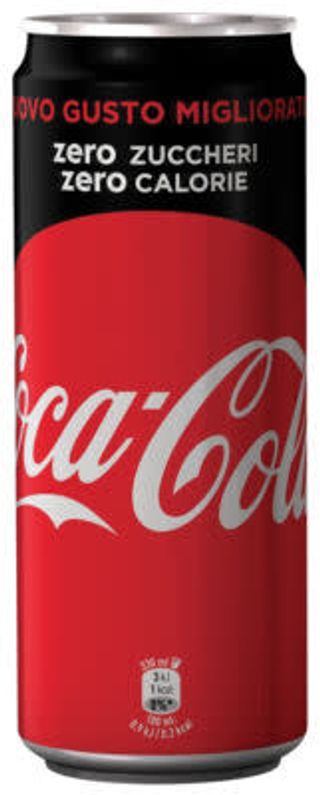 Coca-Cola Zero Lattina 330 ml