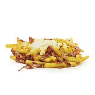 PATATAS BACON,QUESO Y CARBONAR