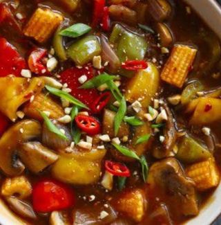 Vegetable In Hot Garlic Sauce