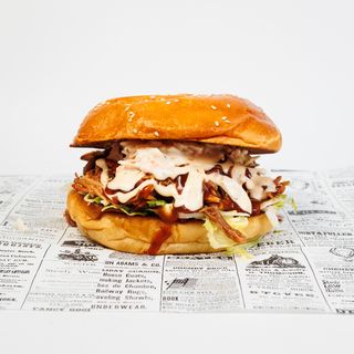 Pulled pork sandwich