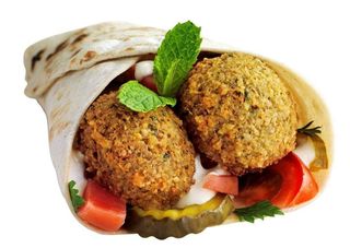 Dürüm falafel