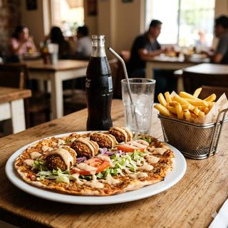 Menú Lahmacun Falafel