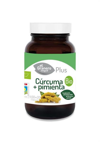 Curcuma + Pimienta Granero 100+20Comp