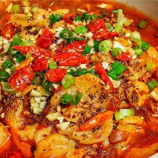 011 - Pesce Bollito Agropiccante  Spicy Boiled fish