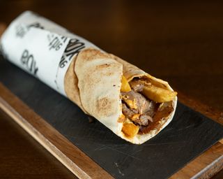 Shaorma de vita la lipie