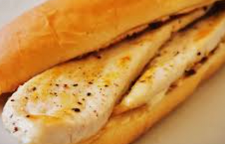 Bocadillo de pechuga de pollo