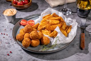 Meniu bulete cascaval + doza suc