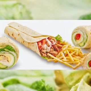 Запечен дюнер с кашкавал във фолио