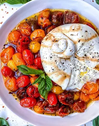 Tricolore Burrata Salad