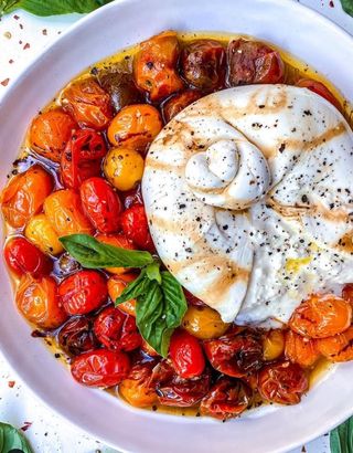 Tricolore Burrata Salad