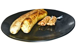 Banane Braisée Avec Arachide