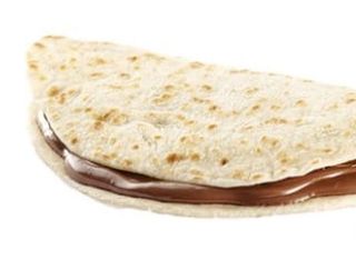 Piadina Nutella, maskaraponi e granella