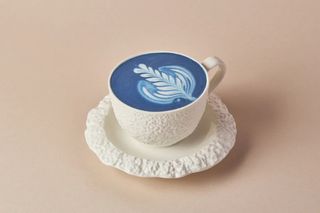 Матча синяя