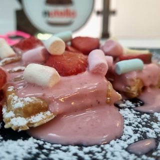 Pippo il waffle, alla Fragola