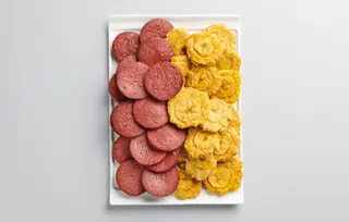 Salami con patacón 