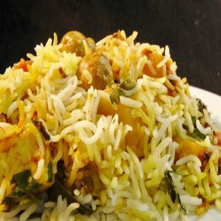 Verduras Biryani