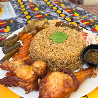 Thiéboudienne  au poulet 