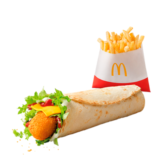 Snack Wrap 2forU z frytkami