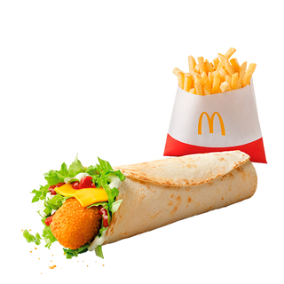 Snack Wrap 2forU z frytkami
