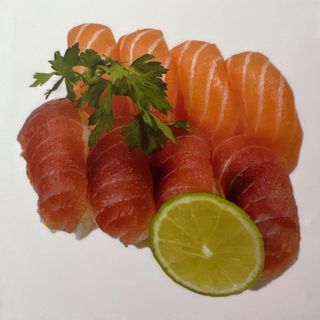 61 Sake maguro nigiri