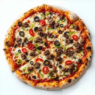 Pizza De Cordero