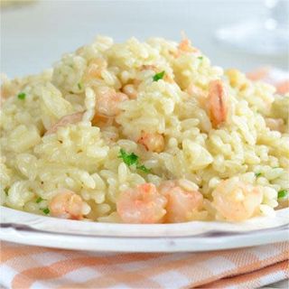 23. Riso con gamberi