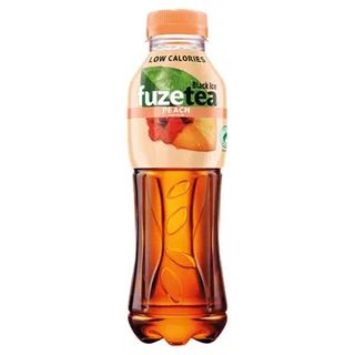 fuzetea brzoskwiniowa z czarną herbatą i hibiskusem 0,5l