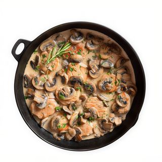 Ternera Con Champiñones