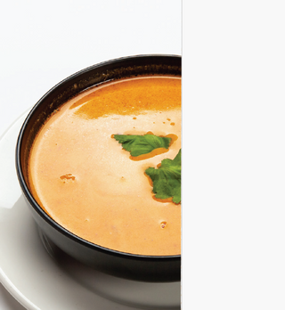 Sopa de leche coco