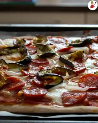 Melanzane e salamino baby