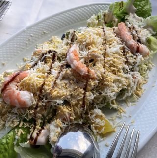 Ensalada De Aguacate Con Gambas