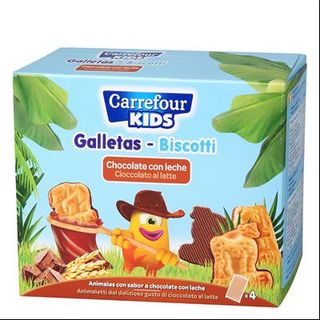 Galletas con Choco y Leche M.Biscuits Carrefour Kids 160 Gr.