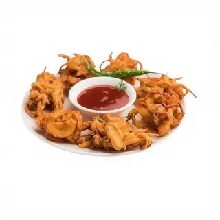 Tapas De Bhaji De Cebolla