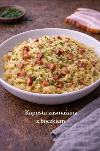 Kapusta zasmażana z boczkiem