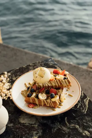 Waffle Pistachio