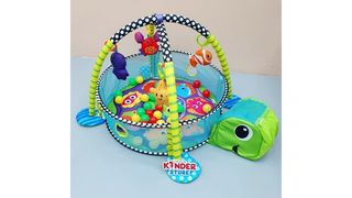 Развивающий коврик Черепашка 4 в 1 для малышей