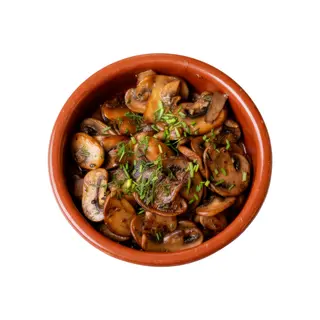 Champiñones al ajillo