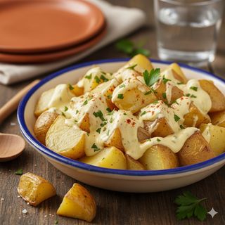 Patatas alioli