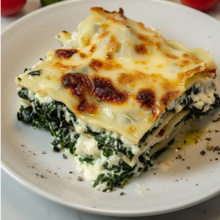 Lasaña Espinacas
