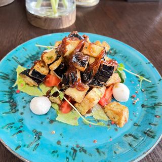 Салат із баклажанів в кисло-солодкому соусі ( 300 г )