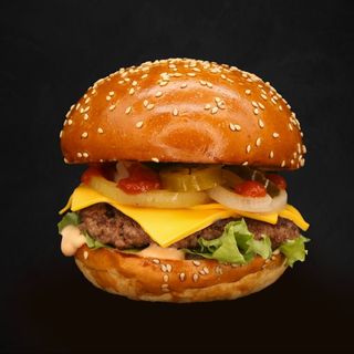 Spicy Jalapeno Beef( BURGER+cartofi)