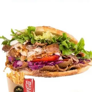 Panino kebab menu