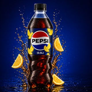 Pepsi Zero cukru o smaku cytryny (0.5 L)
