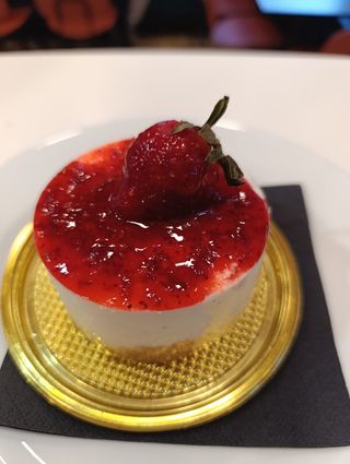 Monoporzione alla fragola