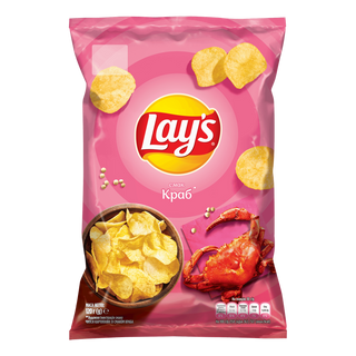 Чіпси Лейс Краб (120г)