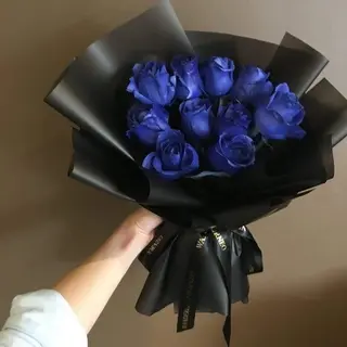 Rosas Azules 9 Und