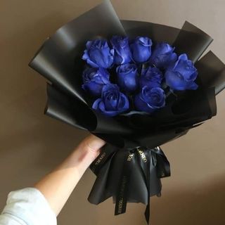 Rosas azules (9 Und.)